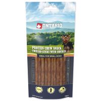 Ontario Protein kana, keerutatud närimispulk 10tk 12,7cm