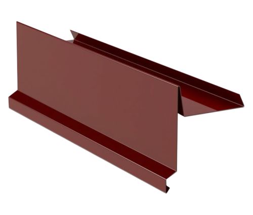 Tuuleplekk RŠ 333, Prefalz stucco, Tumepunane P.10 RAL 3009