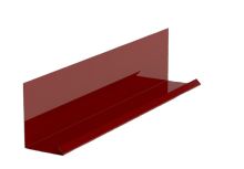 Seinamoodustused katte liistuga RŠ 250, Prefalz sile, tumepunane P.10 RAL 3009