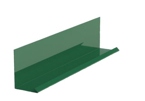 Seina liist katte liistuga RŠ 200, värv. tsink, samblaroheline RAL 6005