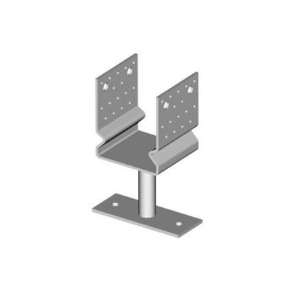 Ankrujalg 14-06/100x100 tsingi valge / pakend 1 tk