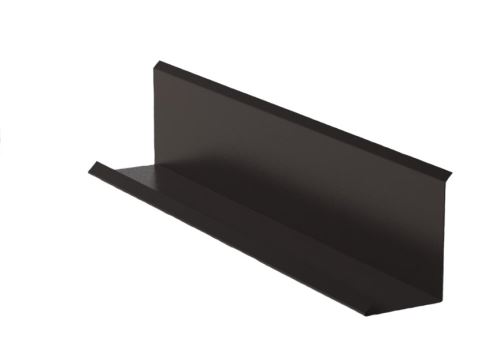 Seinale plekk RŠ 250, Värvitud tsink, Must (RAL9005)