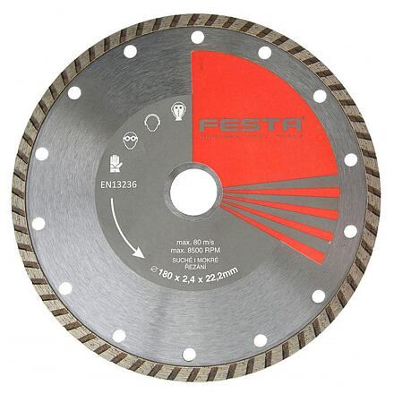 FESTA teemantketas TURBO 125/22,2 / pakend 1 tk