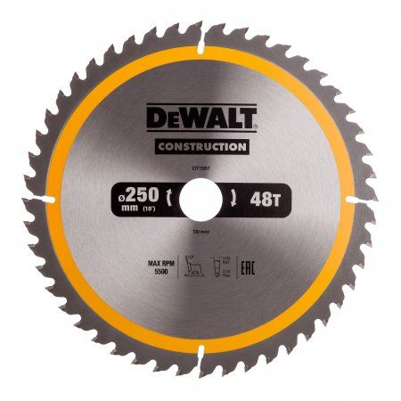 DeWALT Saelekett 250 x 30 mm, 48 hammast DT1957