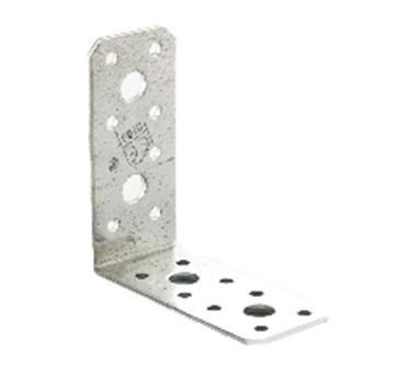 Ühendusnurk KL8, 90x90x40x3mm tsingitud leht / pakend 1 tk