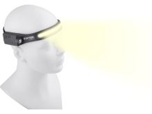 EXTOL LIGHT pealamp 350lm, USB laadimine, IR-anduriga, COB, XPE LED 43186